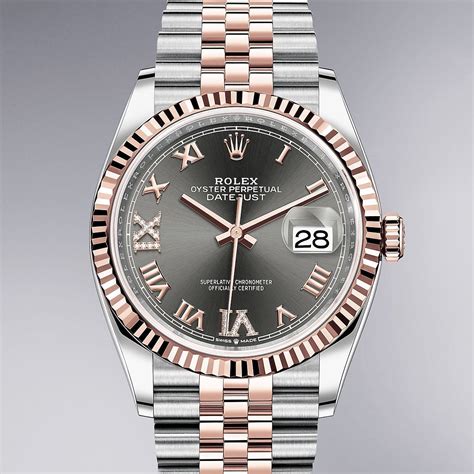 36mm gold rolex datejust|rolex datejust 36 everose gold.